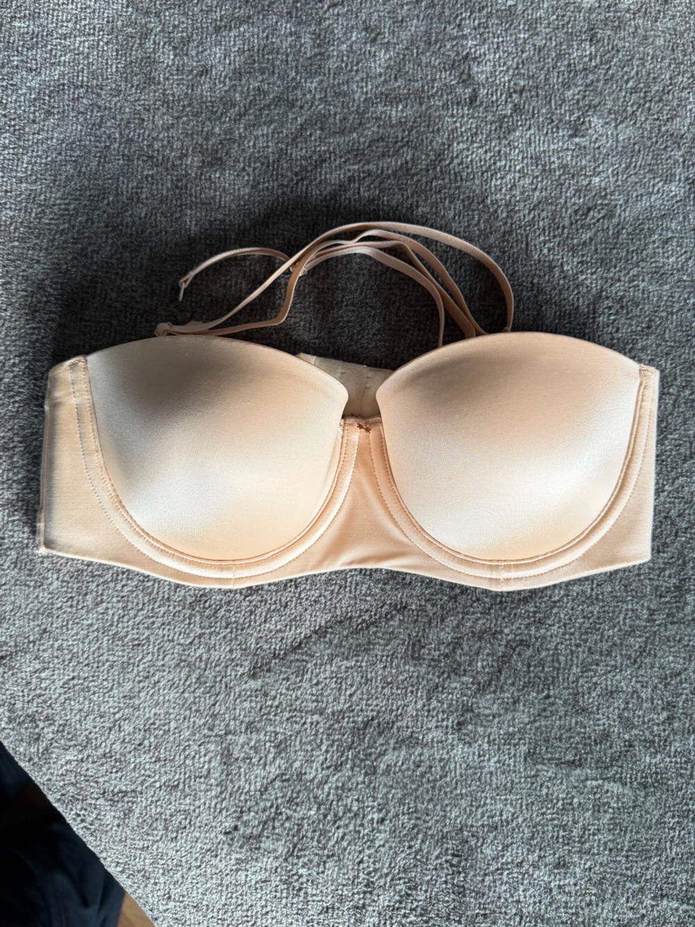 Savage X Fenty Nude Strapless Bra 34C